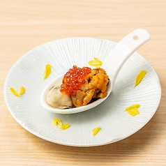 焼き牡蠣の宝石盛り(1個)