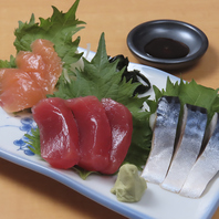 新鮮なお刺身とお酒を楽しむ♪ステキなお時間を！