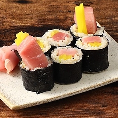 本鮨トロたく巻き