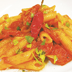 ペンネアラビアータ～イタリア産フレッシュ唐辛子＋スペイン産イベリコ豚サラミ＋国産にんにく～