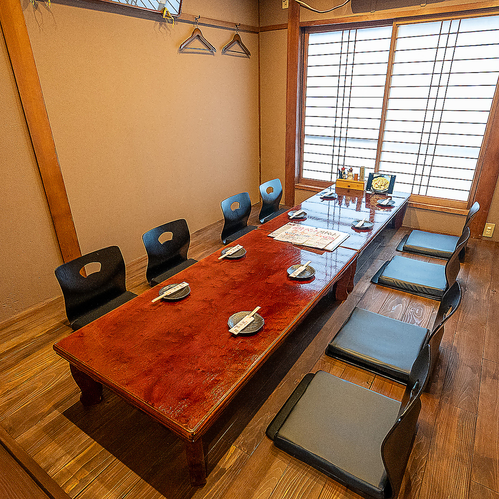 昔懐かしい雰囲気を残す完全個室！大事な時間を静かに過ごしたい方や周りを気にせず宴会！にも最適