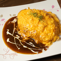 ふわっふわのたまごがとろけるオムライス