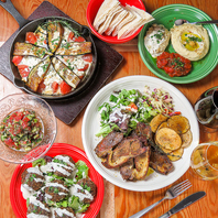 イスラエル料理のコース料理もご用意しております