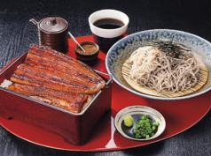 うな重・ざるそばセット 上