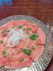 仙台牛のカルパッチョ