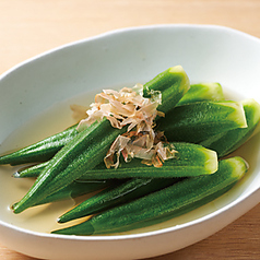 さっぱりとオクラの冷やしおでん