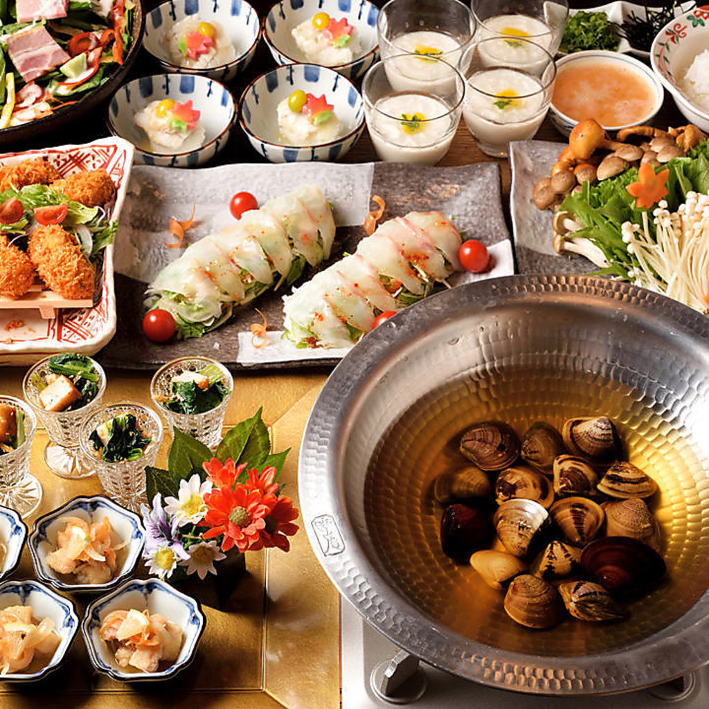 「三重ブランド」をふんだんに使ったコース料理を多数ご用意しております。