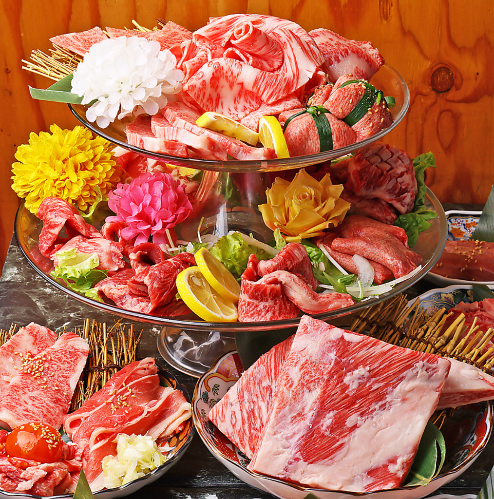 梅田焼肉NewOpen！24時まで元気に営業中！お酒の提供もOK！