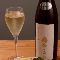 豊富な種類のお酒