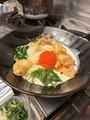 料理メニュー写真&nbsp;海老めんたいクリームぶっかけ