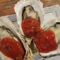 料理メニュー写真&nbsp;蒸牡蠣(サルサソース)3ヶ