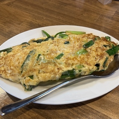 ニラ玉炒め