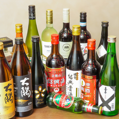 日本酒やワインも多彩な品揃え♪お好みの一杯で乾杯を！