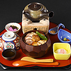 炭火コーチンまぶし御膳