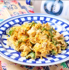 上質な卵が引き立てる素朴で旨み豊かなチャンプルーの写真