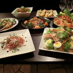 創作cafe diningてっぱんやのコース写真