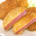 料理メニュー写真 昔なつかしハムカツ（1枚）