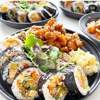 【必食韓国料理！】キンパやチキンが大変おすすめ♪