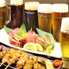 日本酒と鳥を愉しむお店。料理はアラカルトで！お気軽、エクストラコールドOK!単品飲み放題2,200円♪の写真