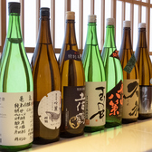 こだわりの日本酒を種類豊富にご用意しております！お料理に合わせてお楽しみください！