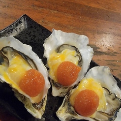 蒸牡蠣(チーズ明太)3ヶ