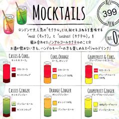 ノンアルコールカクテル【MOCKTAILS】が登場！