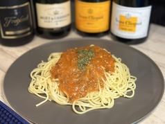 るんるん特製ミートソースパスタ