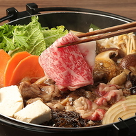 しゃぶしゃぶだけじゃない！すき焼きコースも合わせて♪