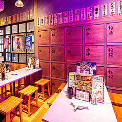 銭湯の脱衣所をイメージした店内でゆったり銭湯気分♪※画像はイメージです