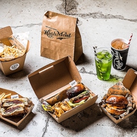 本格ハンバーガーをご自宅でも！テイクアウトメニュー★