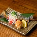 料理メニュー写真&nbsp;“名物“博多明太のせ大トロいわし