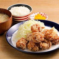 メガ盛りから揚げランチ