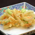 料理メニュー写真&nbsp;【おすすめ】新玉ねぎと桜海老のかきあげ