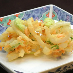 【おすすめ】新玉ねぎと桜海老のかきあげ