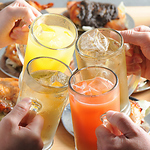 【ドリンクもコスパ◎】生搾りレモンサワー等88円(税込)!!単品飲み放題もご用意！ちょい飲みにも♪