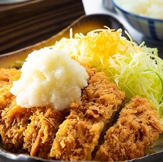 おろしヒレかつ御膳