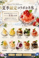 夏限定スペシャルかき氷!