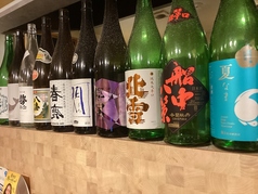 10種類以上の豊富な日本酒をご用意！！