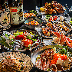 食べ飲み放題 個室居酒屋 焼き鳥 海鮮 おでん よっかいち劇場 四日市駅前店のコース写真