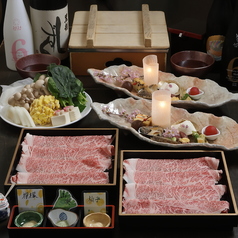 しゃぶしゃぶ ちり禅のコース写真