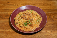ウニのクリームパスタ