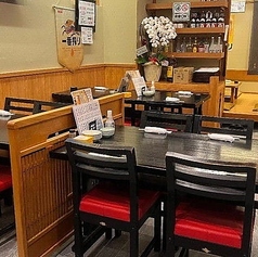 同窓会や会社宴会など団体様のお集まりに嬉しい店内貸切（30～45名様）