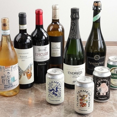 豊富なワインメニューをお楽しみください