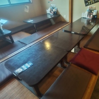 大型宴会が可能な掘りごたつ式のお座敷完備