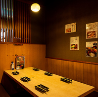 デートや接待、飲み会に最適なお席をご用意しております