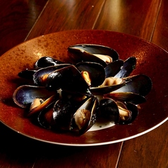 ムール貝の白ワイン蒸し　黒胡椒風味の写真