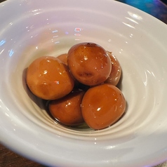 ウズラ卵のBBQスモーク