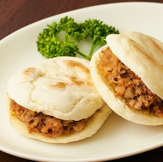 西安屋台のミニ焼きバーガー 2個