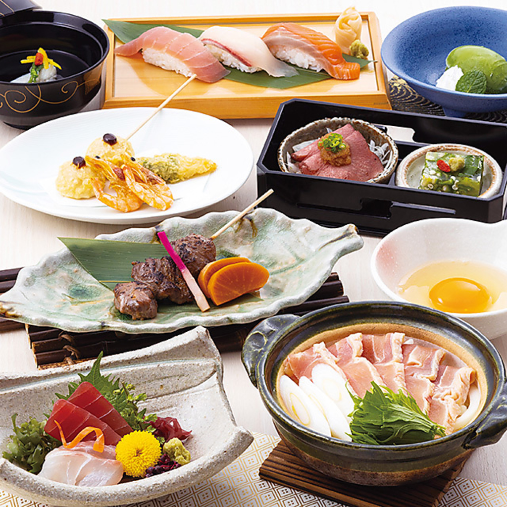 全国仕入の鮮魚と旬の食材を使用した宴会プランをご用意☆