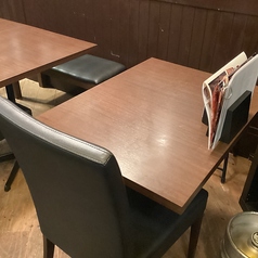 テーブル席　2名様掛け